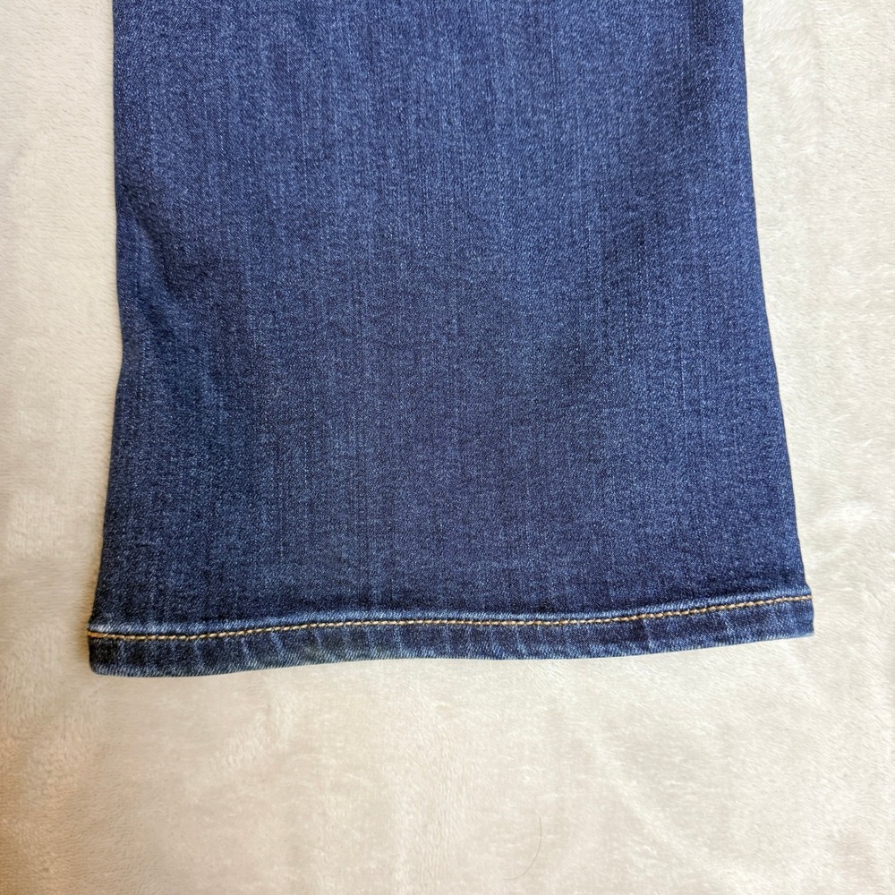 American Eagle Favorite Boyfriend Jeans Womens 4 Regular Blue Bootcut Stretch - Picture 8 of 15